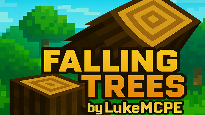 Мод Falling Trees для Minecraft [1.12.2] — реалистичная вырубка деревьев одним ударом