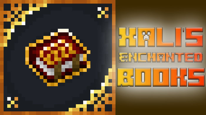xali's Enchanted Books [1.21.5] [1.19.4] [1.16.5] - текстурпак на волшебные книги