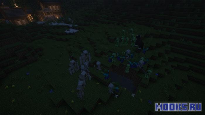 Vulnerable Villagers [1.20.1] — мод на осады деревень в Minecraft