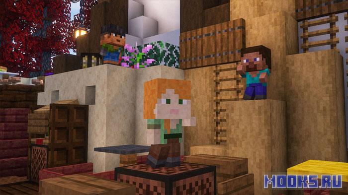 Adorable Dolls - мод на коллекцию интерактивных кукол [1.20.1]