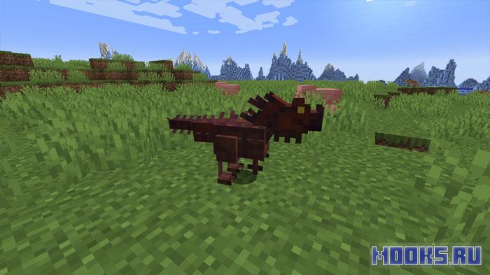 Ancient Nature - доисторический мод для Minecraft [1.20.1]