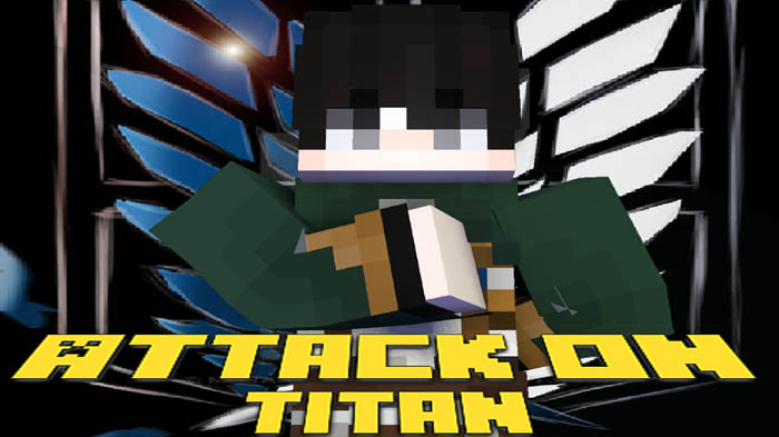 NEW ATTACK ON TITAN MOD!!!  Minecraft [Shingeki no Kyojin - Forge 1.16.5]  