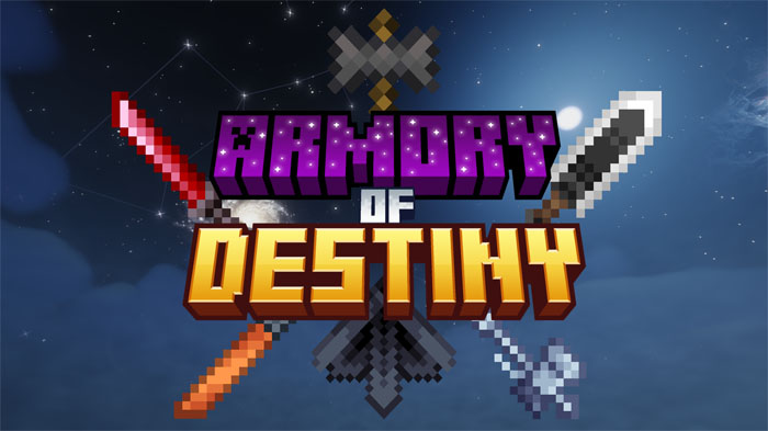 Armory of Destiny - мод на оружие [1.20.1]