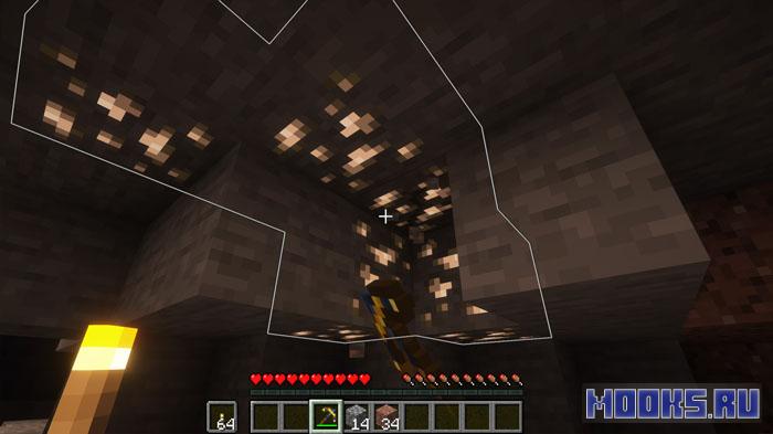 Better Pickaxe Trims - мод на механику добычи ресурсов [1.21.1] [1.20.1]