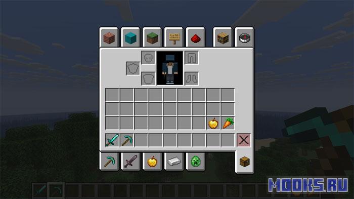 BiggerHotbar - мод расширяющий стандартную панель быстрого доступа [1.21.10]