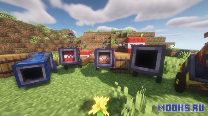 Blast Travel Reborn - быстро и стильно добирайтесь из пункта А в пункт Б при помощи пушек [1.20.1]