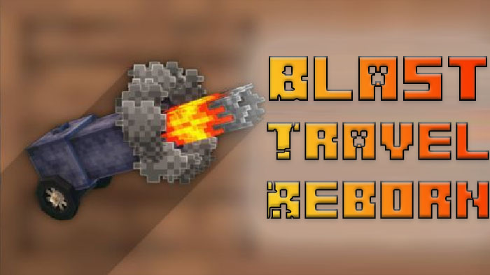 Blast Travel Reborn - быстро и стильно добирайтесь из пункта А в пункт Б при помощи пушек [1.20.1]