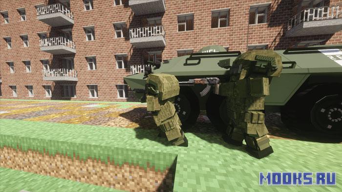 CAPS_Awim Tactical Gear - мод на тактическое снаряжение и современную броню [1.20.1]