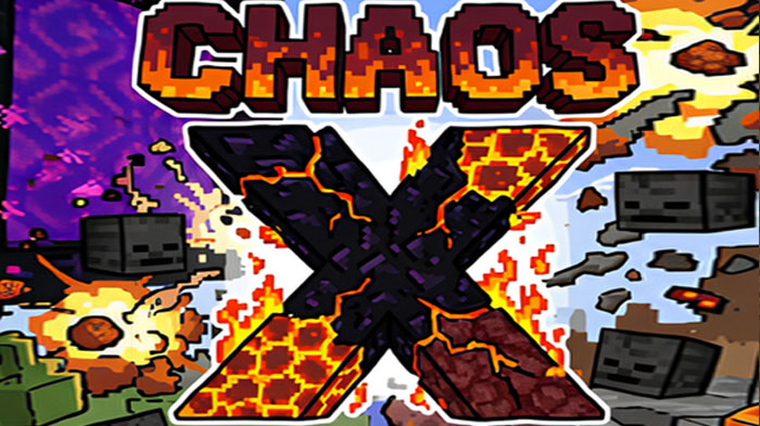 Chaos X - мод на 230 случайных событий: визуальный хаос, изменение гравитации через команды и т.д [1.21.1]