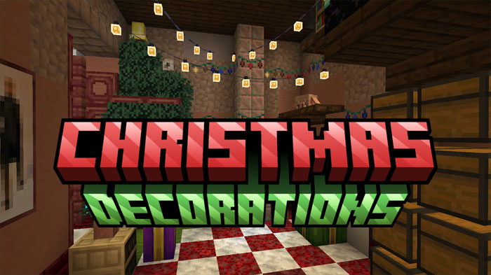 Christmas Lights (Christmas Decorations) - мод на рождественские украшения для Minecraft [1.21.10]