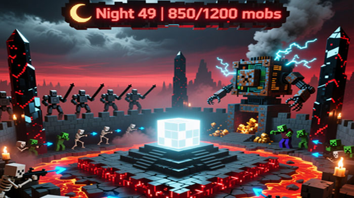 Citadel Guard - мод на хардкорное выживание в жанре tower defense [1.20.1]