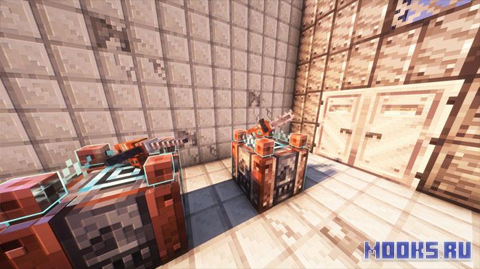 Clanging Howl - футуристический мод для Minecraft [1.20.1]