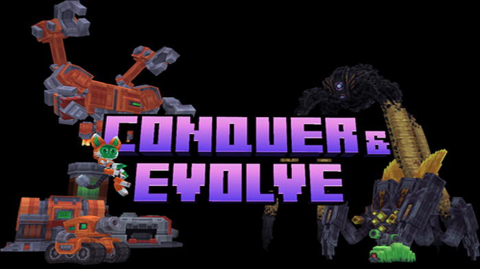 Conquer & Evolve - мод на дроидов, базы и сражения [1.20.1]