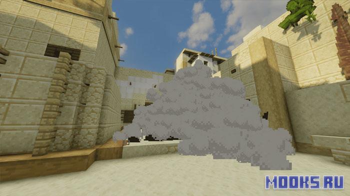 Counter Strike Grenades - мод добавляет гранаты из CS2 [1.20.1]