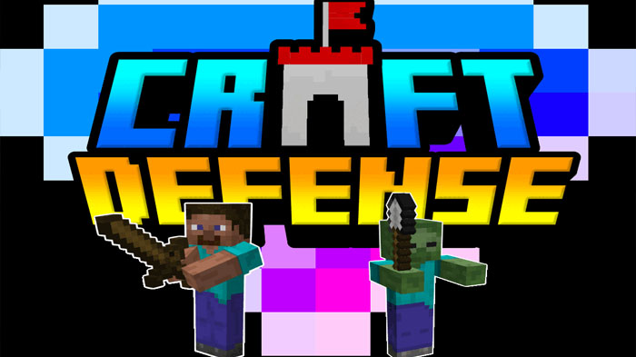 Craft Defense - мод на режим Tower Defense с рейдами, юнитами и наградами [1.21.1]