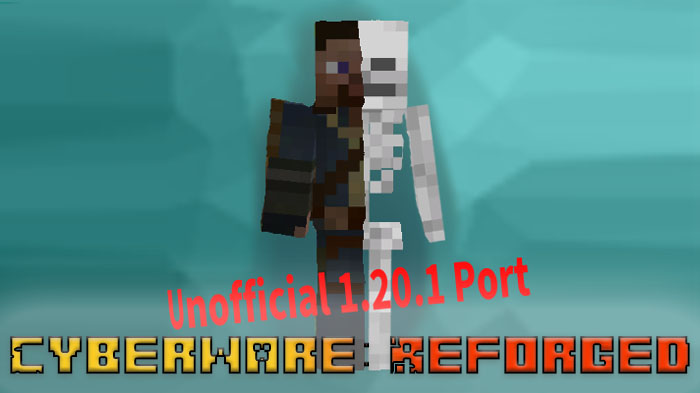 Cyberware: Reforged - мод на обновлённый мир кибернетических имплантов  [1.20.1]