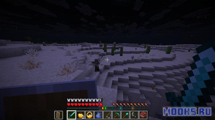 DropBar - мод превращает шкалу опыта в радар угроз [1.21.10]