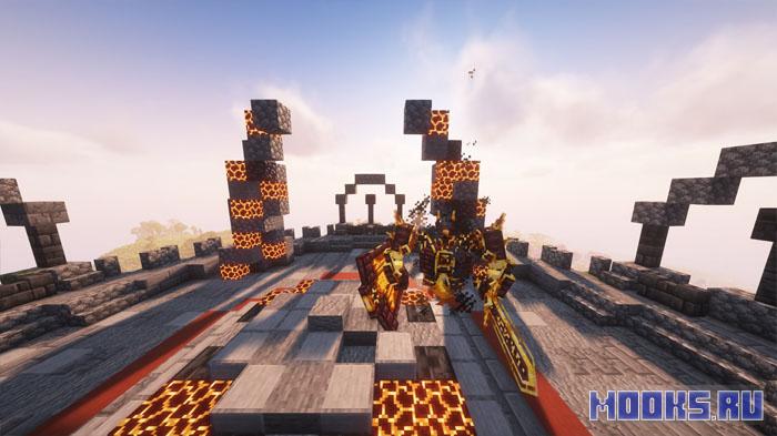 Echoes of Hyrule - Эхо Хайрула - RPG сборка в стиле The Legend of Zelda, с квестами, боссами, рупиями [1.20.1]