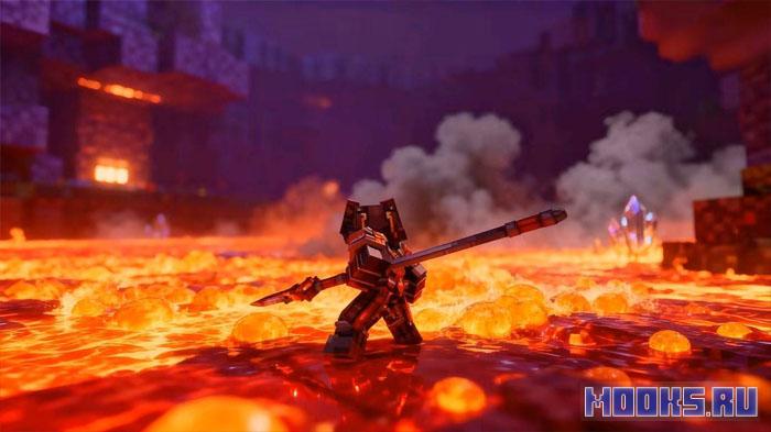 EpicFight-Nightfall - мод аддон для Epic Fight на уникальное оружие, ручные анимации и боевые приёмы [1.20.1]