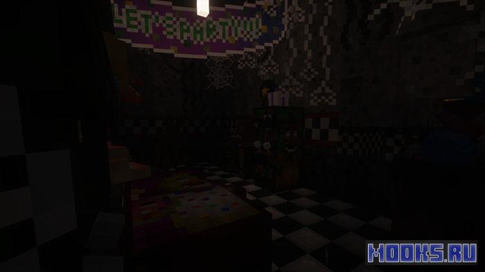 FNaF's UNIVERSE/FANVERSE - мод на мир аниматроников ФНАФ в Майнкрафте [1.20.1] [1.19.4] [1.19.2] [1.18.2]