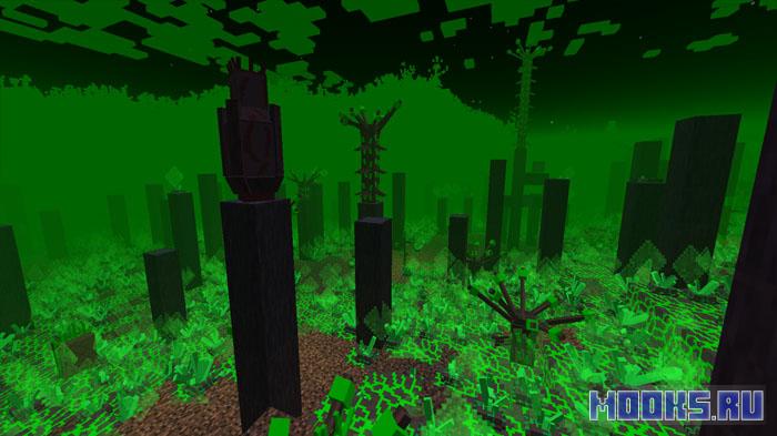 From Beyond - индустриальный мод с тиберием, заражением и новой экосистемой [1.20.1]