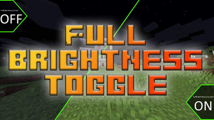 Full brightness toggle [1.21.5] [1.19.4] [1.16.5] - мод на  эффект ночного видения 