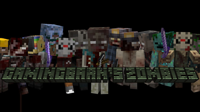 Gamingbarn's Zombies - мод на  зомби-апокалипсис [1.21.8]