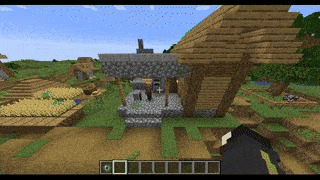 Portable blueprints - мод на чертежи построек и автоматическое строительство одним кликом [1.21.1] [1.20.1] [1.19.2]