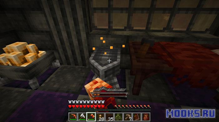 Grаnd Dеpths - мод на новое измерение без ванильных предметов и мобов, уникальные инструменты, броню, рабочие станции и новых существ. [1.20.1]