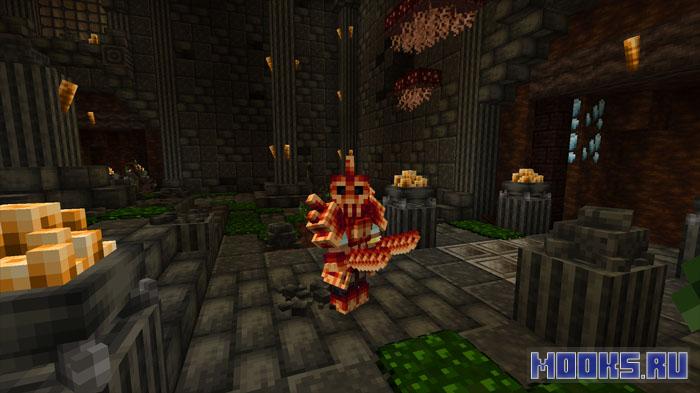 Grаnd Dеpths - мод на новое измерение без ванильных предметов и мобов, уникальные инструменты, броню, рабочие станции и новых существ. [1.20.1]