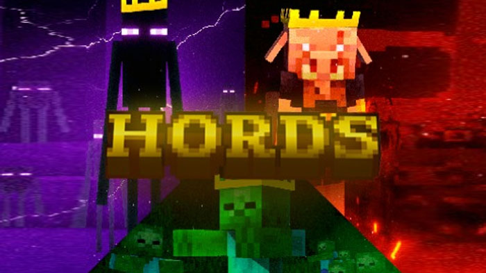 Hords - мод на спавн орды мобов [1.21.8]