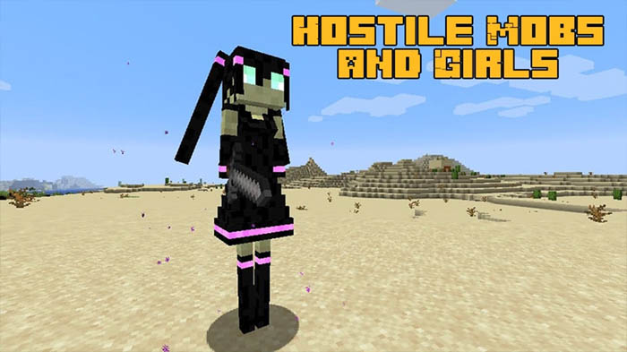 hostile-mobs-and-girls