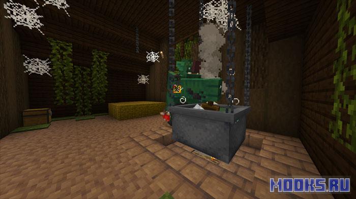 Inhabitants - мод на новых мобов с детализированными анимациями и интересными механиками [1.20.1]