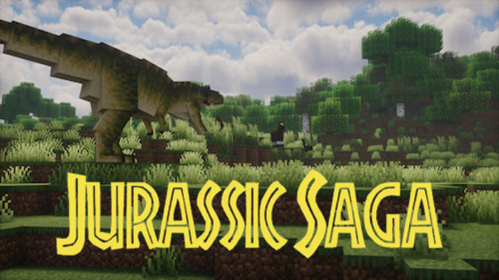Jurassic Saga - мод на возрождение эпохи динозавров [1.21.1] [1.20.1]