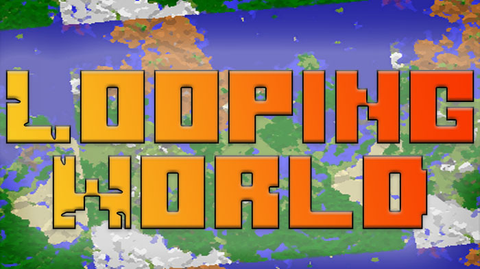 Looping World - мод на зацикленное пространство карты по принципу Pac-Man [1.21.1] [1.20.1] [1.19.2]