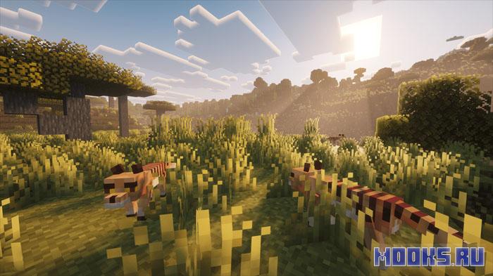 Marvelous Menagerie: Paradoxical - мод на доисторических существ с системой раскопок окаменелостей [1.20.1]