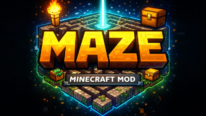 Maze - продвинутый мод на динамические лабиринты для Minecraft [1.20.1]