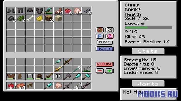 Modern Companions - мод на четырнадцать доступных для найма компаньонов [1.21.1]