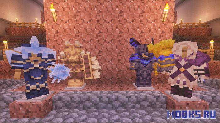 Monster Expansion - мод на глобальное расширение боевой системы Minecraft с огромными монстрами [1.20.6]