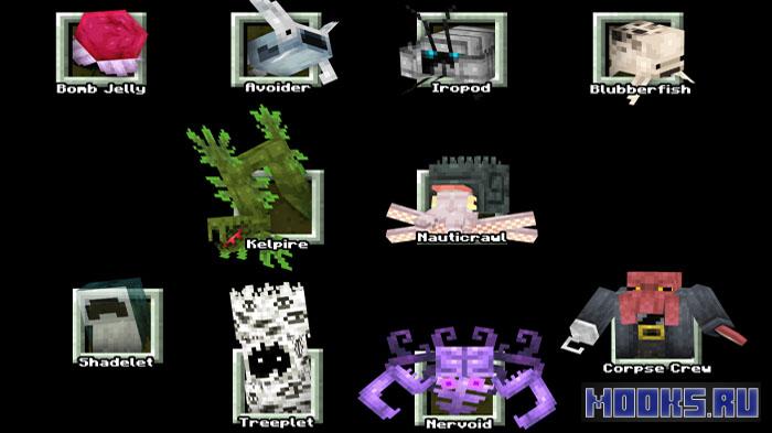 More Critters - мод на новых фантастических существ и торговца-коллекционера [1.20.1]