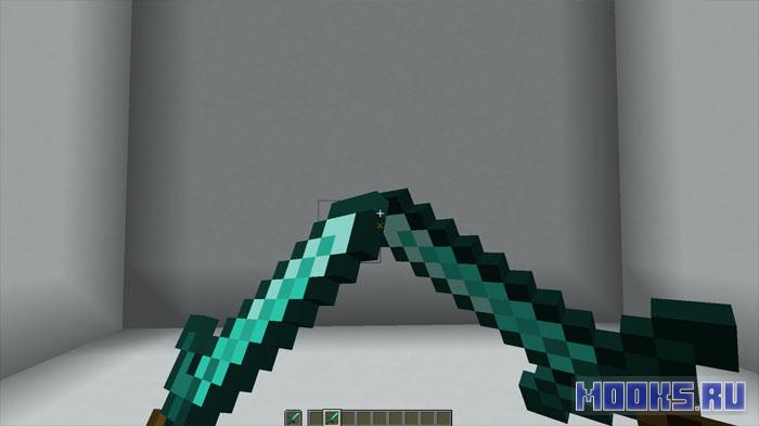 New Era Combat - мод на боевую систему, двуручные атаки, уклонения, метательные топоры и паркур [1.21.1]