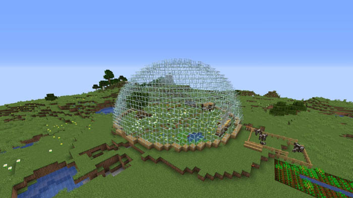 7 лучших проектов строительства купола в Minecraft