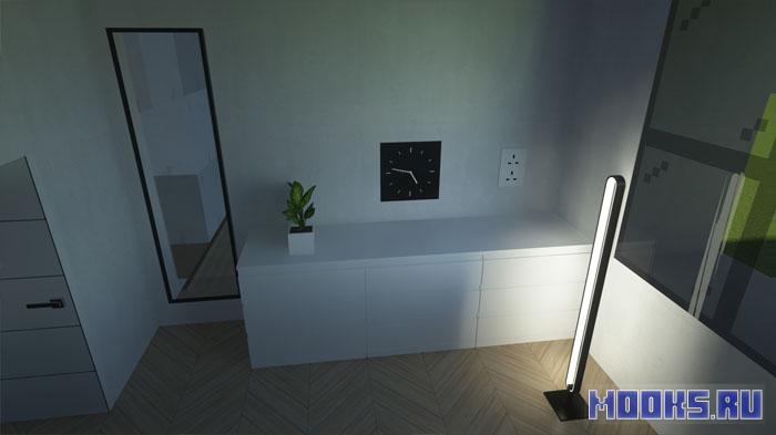 NhatJS's Furniture - мод на современную мебель и электронику для Minecraft [1.21.1] [1.20.1]