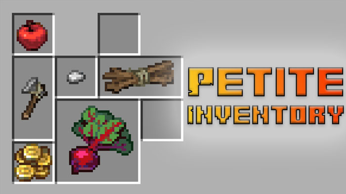 Petite Inventory - мод на инвентарь в стиле Resident Evil 4 и Diablo [1.20.1]