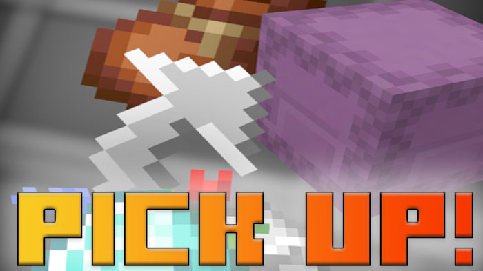 Pick Up [1.21.1] – автоматическая сортировка предметов в Minecraft