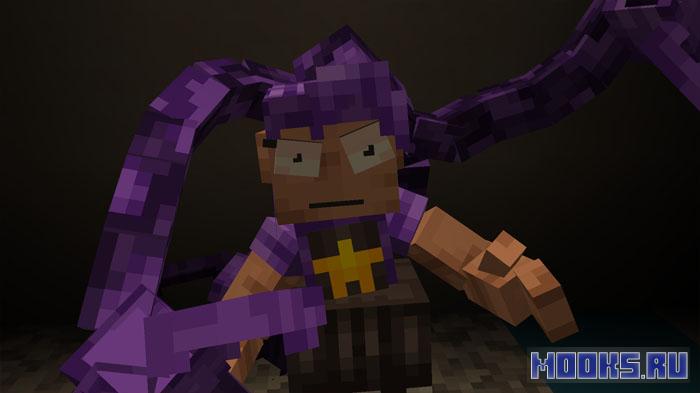 Poppy PLaytime 5 - хоррор мод на персонажей Poppy Playtime, Прототипа, Хагги, Кисси и других мобов [1.21.1]