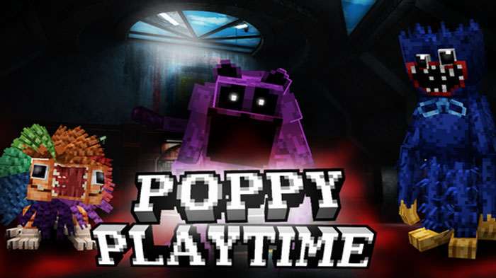 Poppy PLayTime - хоррор мод на Хагги Вагги, Бокси Бу, Ярнаби, Глаз доктора Сойера и Кота Дремоту [1.20.1]