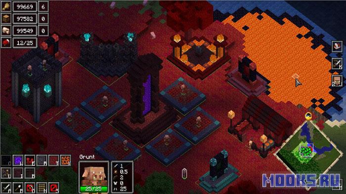 Reign of Nether RTS - мод на RTS в Майнкрафте [1.20.1] [1.19.2]