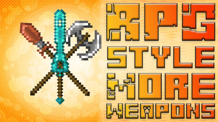 RPG style More Weapons! - RPG мод на классы, способности и тактические бои [1.21.1] [1.20.6] [1.19.4] [1.16.5]