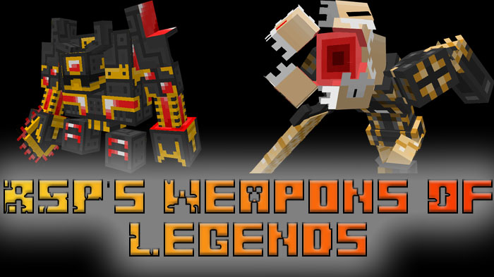 RSP's Weapons Of Legends - мод на подземелья, бои с боссами и крутое снаряжение [1.20.1]